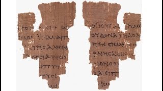 Papyrus P52 The Oldest Gospel Manuscript [upl. by Aitsirhc302]