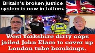 West Yorkshire Dirty Cops Jailed John E Lam to cover up London tube bombing [upl. by Yerok581]