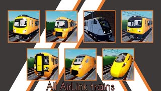 All SCR AirLink Trains v1102 [upl. by Nylloh]