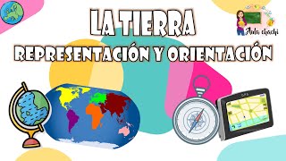 La Tierra  Representación y Orientación  Aula chachi  Vídeos educativos para niños [upl. by Bow]