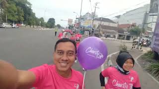 Perdana ikut event lari Family Charity Fun Run 2024 rute Sleman City Hall  Jogja City Mall [upl. by Enaira]