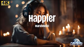 Marshmello amp Bastille  Happier lyrics [upl. by Ernesto]