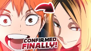 Haikyuu Final The First Movie Release Date CONFIRMED UPDATE [upl. by Dloreg]