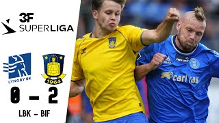 Lyngby BK 02 Brøndby IF  Søndag 04 August 2024 [upl. by Nowd]