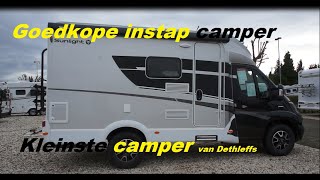 Kleinste semi integraal camper van Sunlight de T58 met veel luxe Een goedkope luxe instap camper [upl. by Aiuhsoj281]