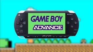 Play GameBoy Advance Games on PSP gPSP Kai Emulator [upl. by Standley503]