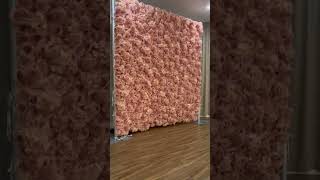 Champagne Pink Flower Wall [upl. by Negroj343]