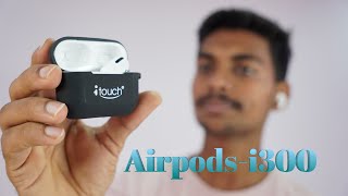 I Touch Airpods i300 Unboxing  Best Airpod Under 1500 🔥 [upl. by Oisinoid]