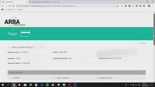 Como pagar impuesto inmobiliario ARBA por Internet [upl. by Elagiba999]