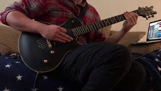 Cattle Decapitation  A Living Breathing Piece of Defecating Meat Guitar Cover [upl. by Evante]