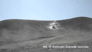 Mk 19 HEDP in Afghanistan [upl. by Lyckman]