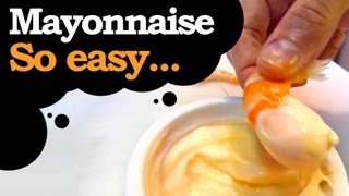 How to make Easy Mayonnaise Sauce [upl. by Aicenaj]