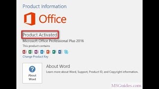 Activate Office 2016 for Free [upl. by Idnahk]