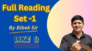 model  full Reading set1  By Bibek sir  koreanlanguage [upl. by Glimp]