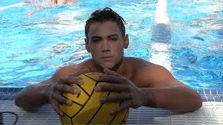 Johnny Hooper is top water polo player for HarvardWestlake [upl. by Florie]