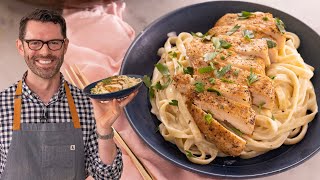 Easy Chicken Alfredo Recipe [upl. by Kliman]