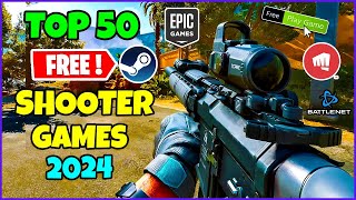 TOP 50 FREE Shooter Games to Play in Late 2024 FPSThird Person [upl. by Gniw]