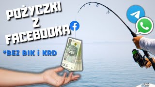 POŻYCZKI Z FACEBOOKA BEZ BIK i KRD NA KORZYSTNYCH WARUNKACH  PUŁAPKA NA NAIWNYCH  OSZUSTWO [upl. by Akemihs494]