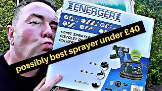 the Best budget HVLP sprayer Energer ENB769SRG Electric Spray Gun [upl. by Erdreid]