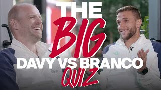 ‘I have a turtle back home and his name is Kees 🐢😂  THE BIG DAVY VS BRANCO QUIZ  Part I [upl. by Kerat277]