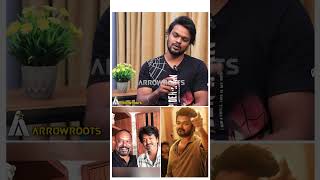 VP ஏதோ பெருசா படத்துல வச்சி இருக்காரு   Arunodhayan Interview on GOAT Audio Launch shorts [upl. by Llednor565]