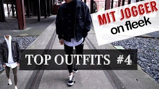 TOP OUTFITS 4  MIT JOGGINGHOSEN onfleek  bhpdao [upl. by Airdnaxela]