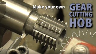 How do I make my own gear hobs Gear cutting [upl. by Sol]