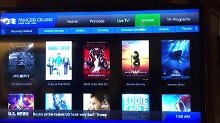 Sapphire Princess Review InRoom TV [upl. by Atela986]