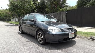 2001 Honda Civic VTEC StartUp Full Vehicle Tour and Quick Drive [upl. by Trent187]