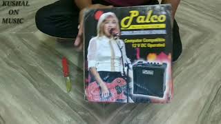 Unboxing amp sound checking guitar amplifier palco PLC 105 15 W AV from Flipkart [upl. by Ynamrej91]