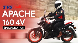 TVS Apache RTR 160 4V Special Edition Review [upl. by Brunell]