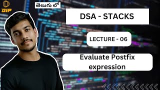 Postfix Evaluation  Stacks  DSA  In Telugu dsa codingintelugu stack leetcode java [upl. by Sebastian]