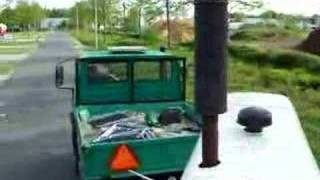 Unimog u 1000 voor de dieplader met David Brown 1410 [upl. by Ranee753]