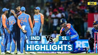 India Vs Sri Lanka Highlights 2nd T20 India Beat Sri Lanka By 8 Wickets I Suryakumar I IND Vs SL [upl. by Annotahs]