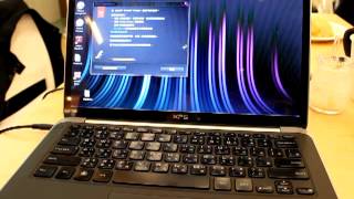 DELL XPS 13 Ultrabook 開機時間測試 [upl. by Attenrad]