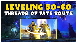 FAST amp EASY Level 5060 In 56 Hours  Shadowlands Lvlling Route  Patch 927 [upl. by Ellehcear210]