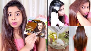 Get Ready With Me  Colour Your Hair At Home  Durga Puja look [upl. by Onitnelav548]