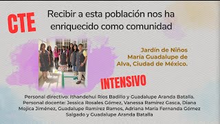 CTE Intensivo  Experiencias con migrantes del colectivo docente del Jardín de Niños [upl. by Dovev924]