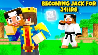 I BECAME JACK FOR 24HRS 😰 GONE WRONG [upl. by Harrus]