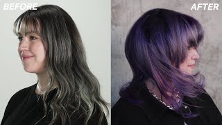 NEW Digital Purple Shades A Cosmic Twist on a Classic VIVIDS Shade Get the Look PRAVANA [upl. by Klayman528]