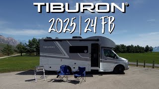 2025 Tiburon 24FB  Murphy Bed  RV Review [upl. by Eidna]