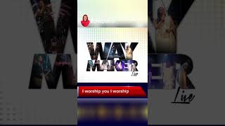 Sinach  Way maker  lyrics [upl. by Atener]