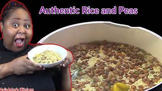 AUTHENTIC PIGEON PEAS AND RICE  GUNGO PEAS 30 MINUTES MEALS [upl. by Ocramed670]