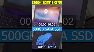 SSD vs HDD Boot time sidebyside comparison  Which SSD is best For a Gaming Laptop [upl. by Cloe58]