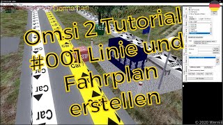 GERHD OMSI 2 Editor Tutorial 001 Linieweg und Fahrplan erstellen [upl. by Angelo139]