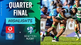 Vodacom Bulls v Benetton Rugby  Instant Highlights  Quarter Final  URC 202324 [upl. by Arsuy]