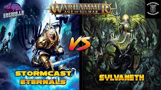 ⭐️INFORME AoS⭐️STORMCAST ETERNALS VS SYLVANETH  2000pts [upl. by Mercy]