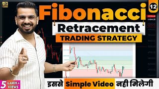 Fibonacci Retracement Trading Strategy in Share Market  Technical Analysis [upl. by Irim]