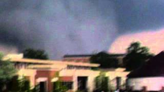 Tuscaloosa Tornado As Seen From UA Campus Part 1 [upl. by Eidderf]