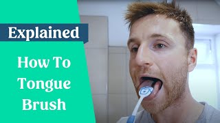 How To Brush Your Tongue [upl. by Schweiker]